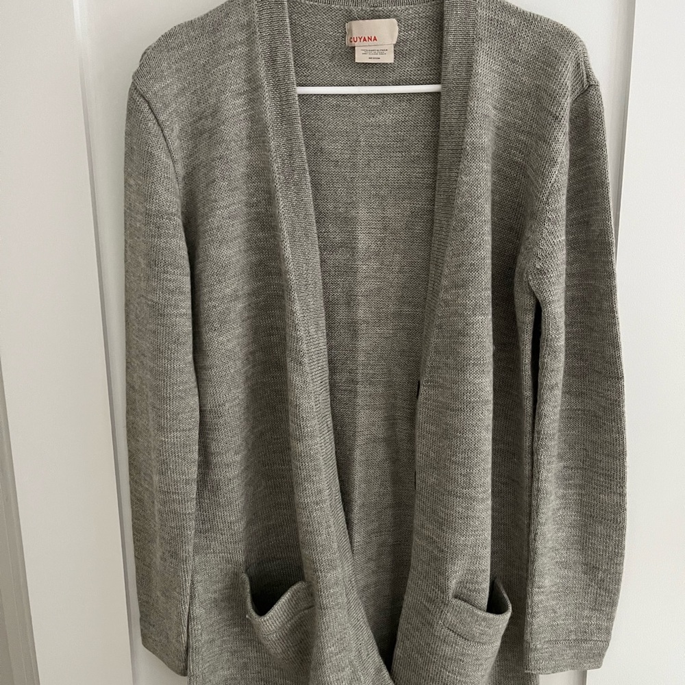 Cuyana Alpaca Wool Cardigan